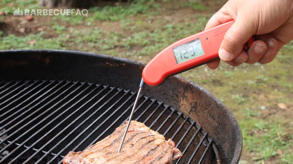 temperature probing steak