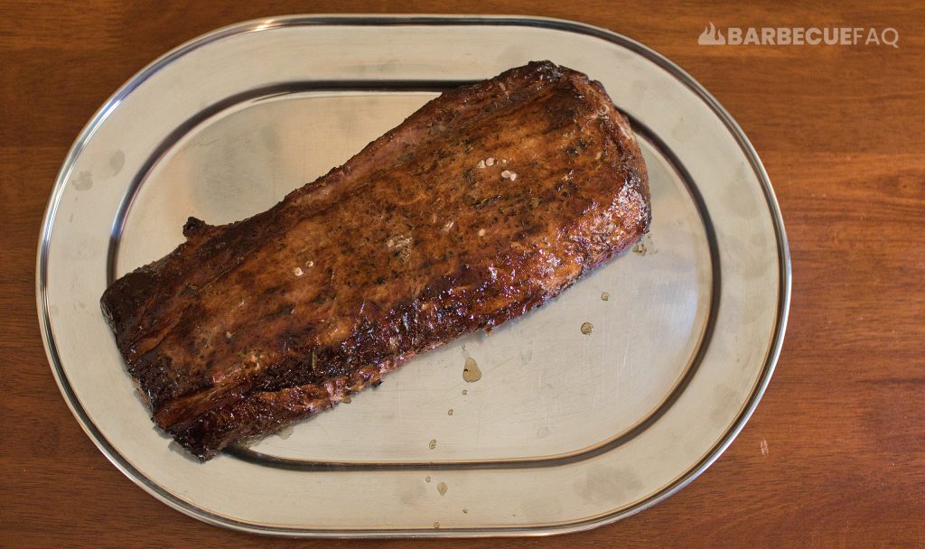 pork loin resting