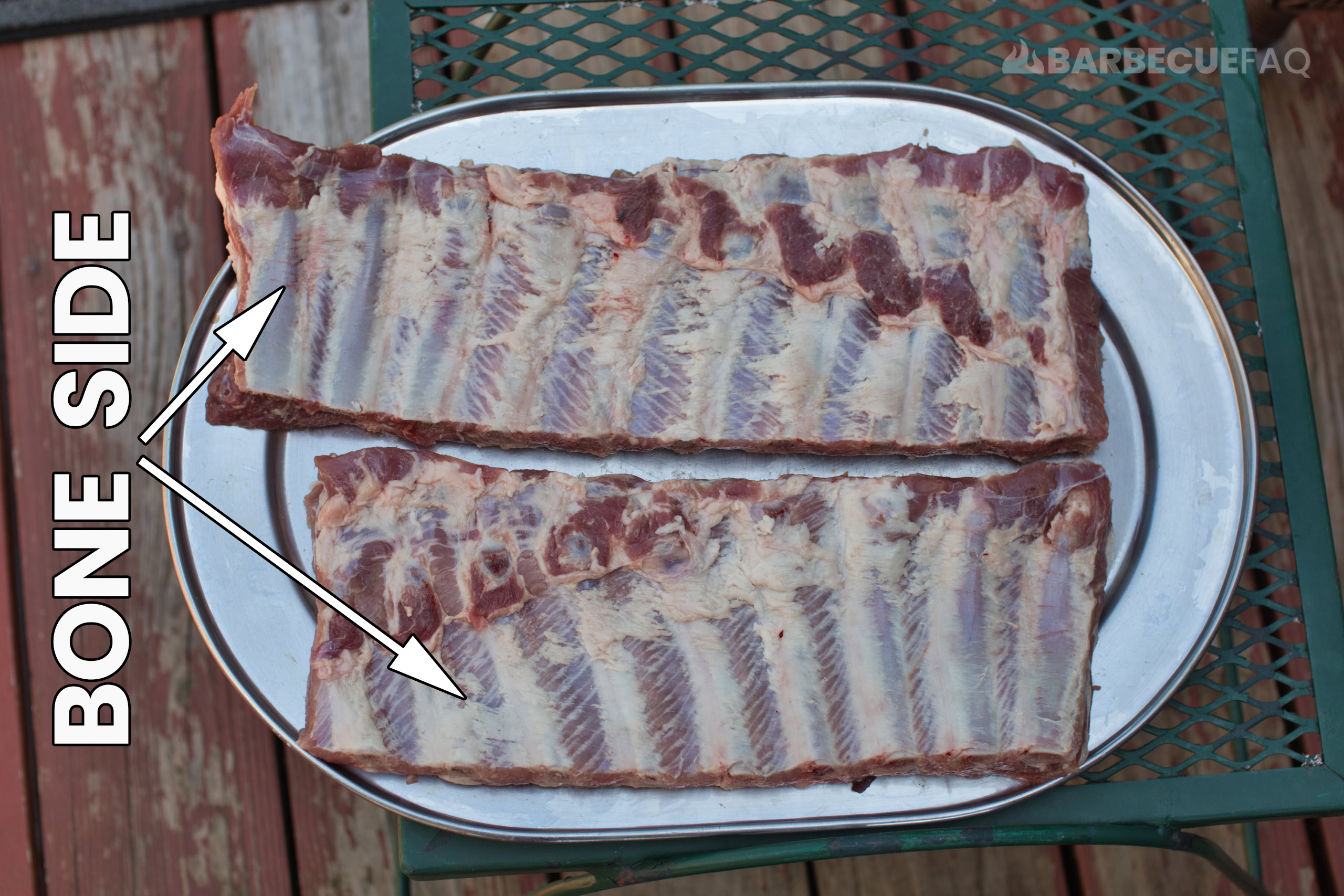 Smoking Ribs Bone Side Up or Down? Both Actually.