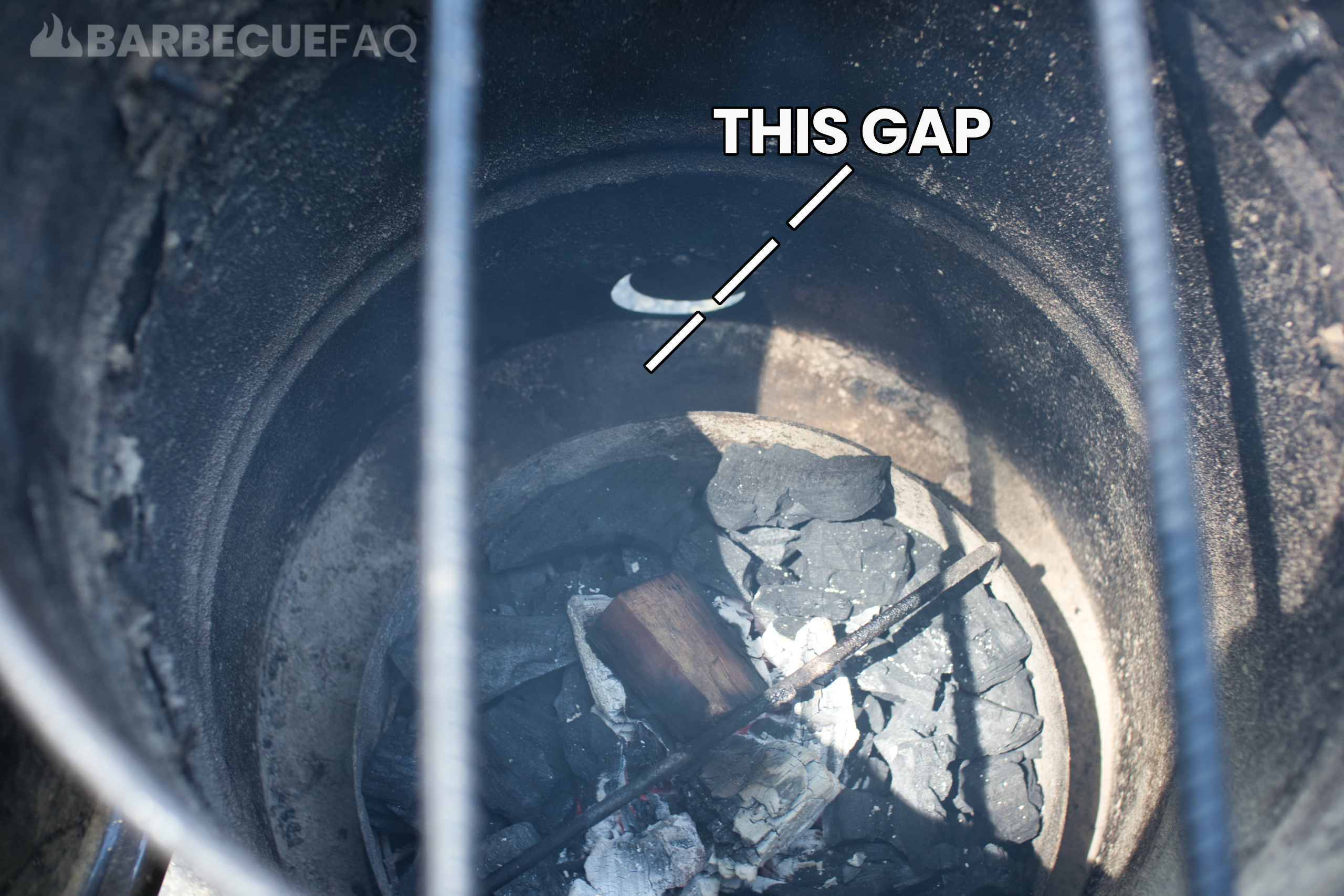 pit barrel cooker gap