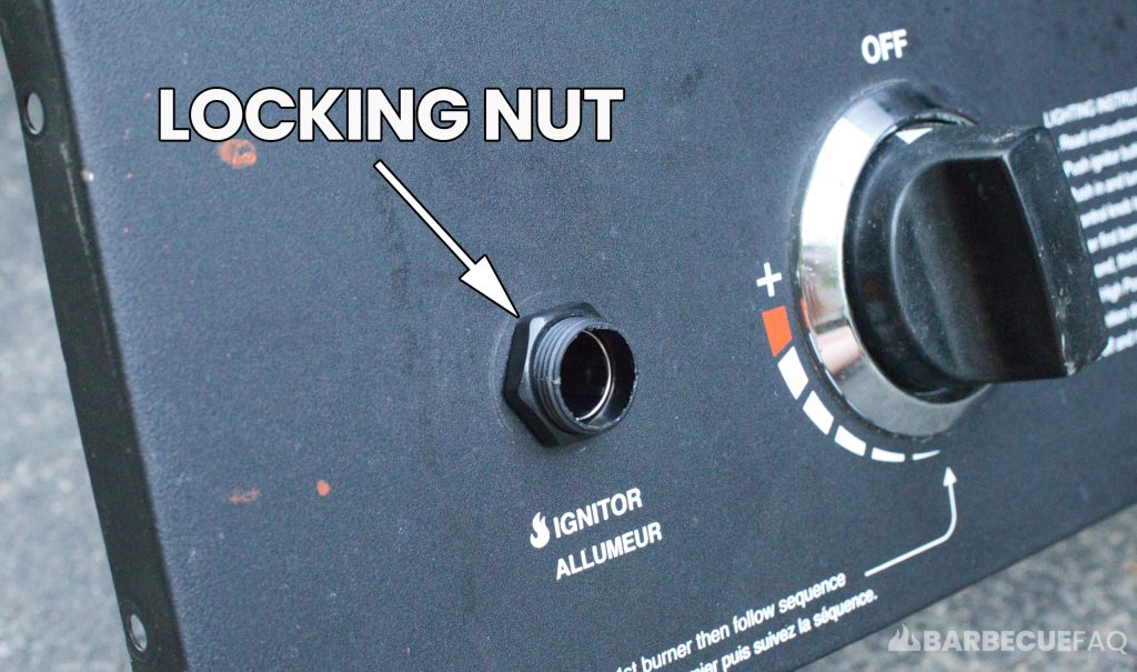 locking nut location