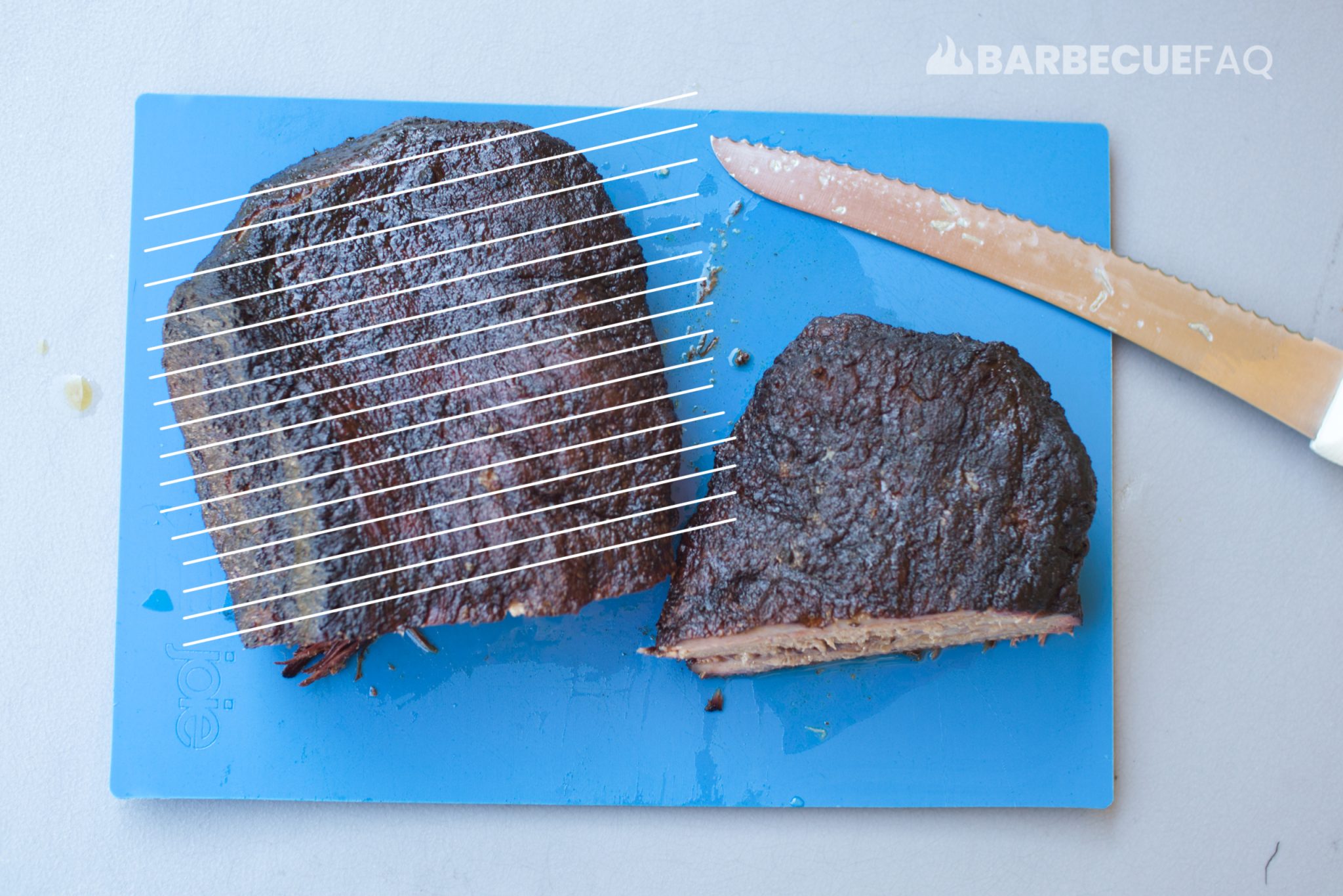 How To Slice Brisket Against The Grain (with Photos!) - Barbecue FAQ