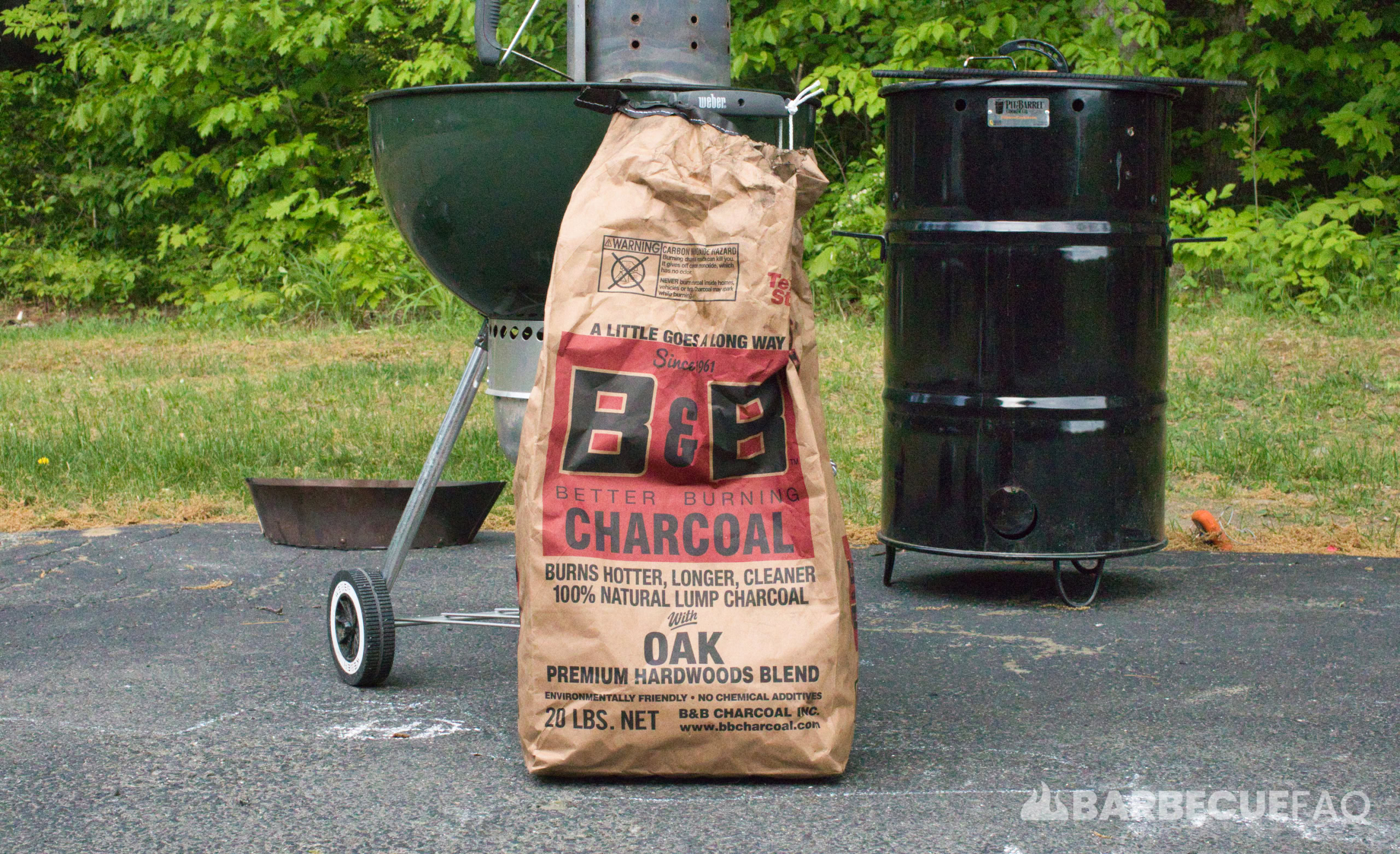 B&B lump charcoal