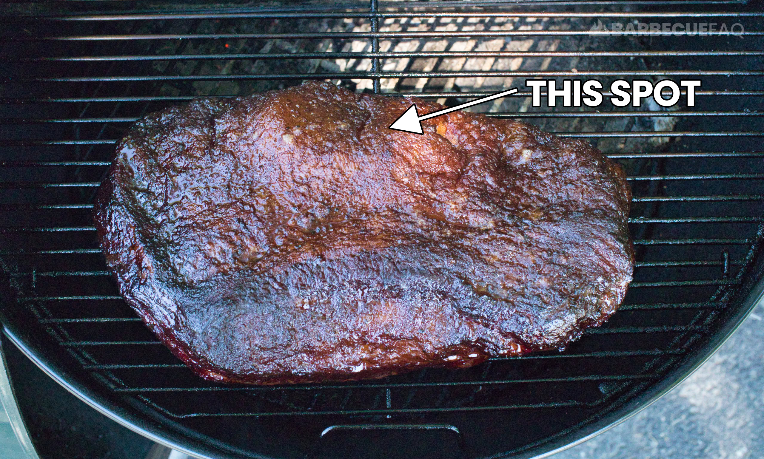 brisket after 5 hours smoking