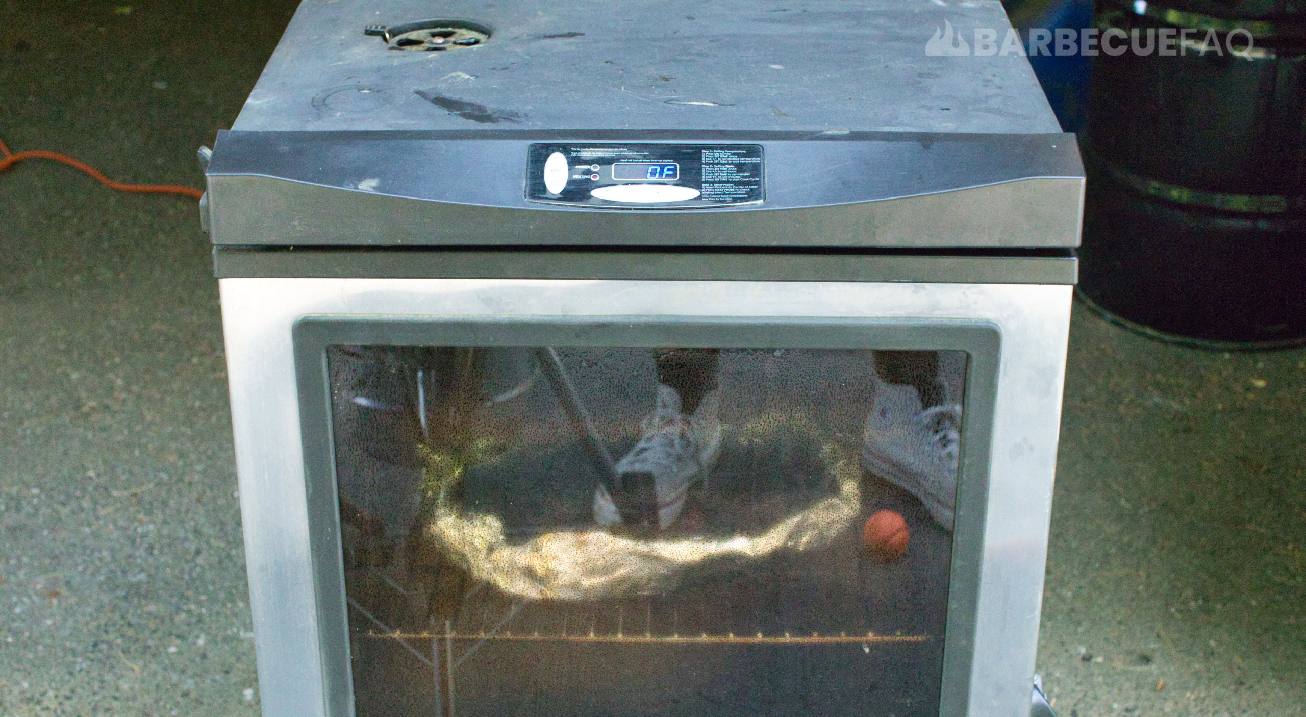 brisket in electric smoker