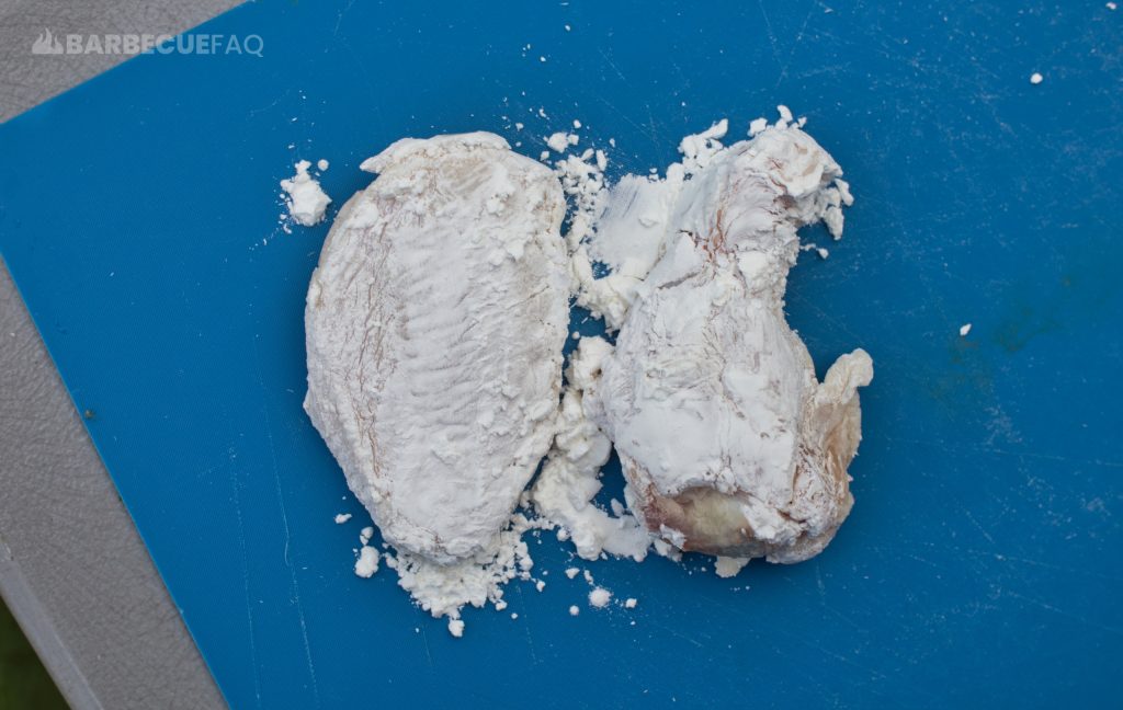 cornstarch wings before grilling