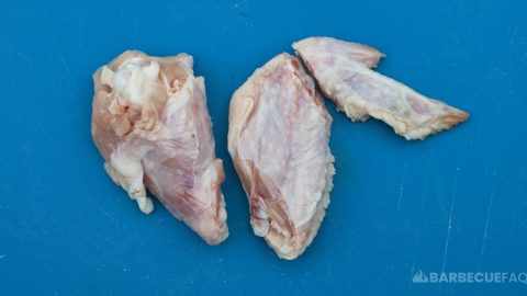 wings trimmed into flat, drum, and wingtip