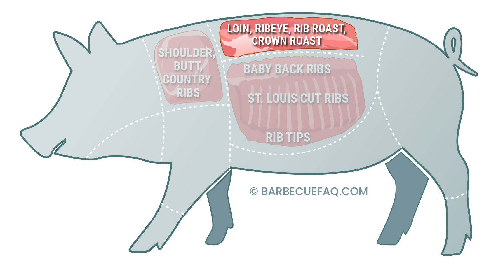 Pork Shoulder (Butt) vs Pork Loin The Differences Explained Barbecue FAQ