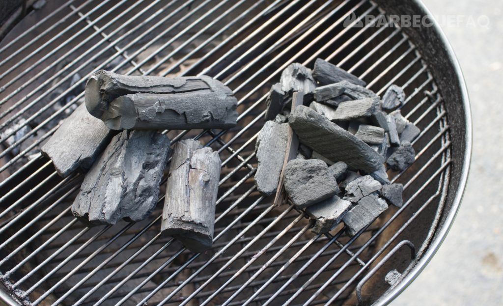 sizes of lump charcoal