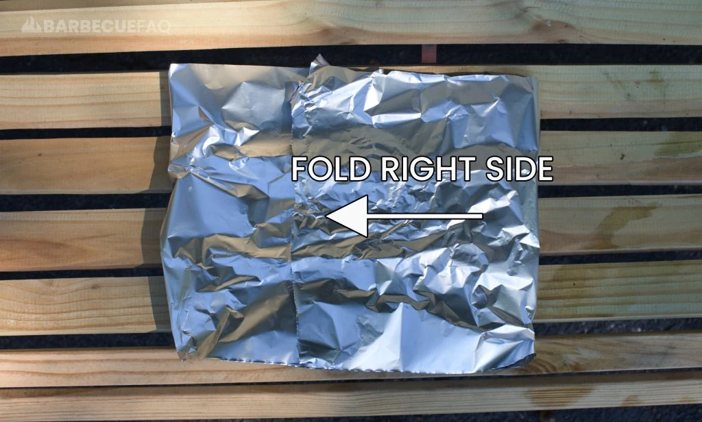 fold from the right side