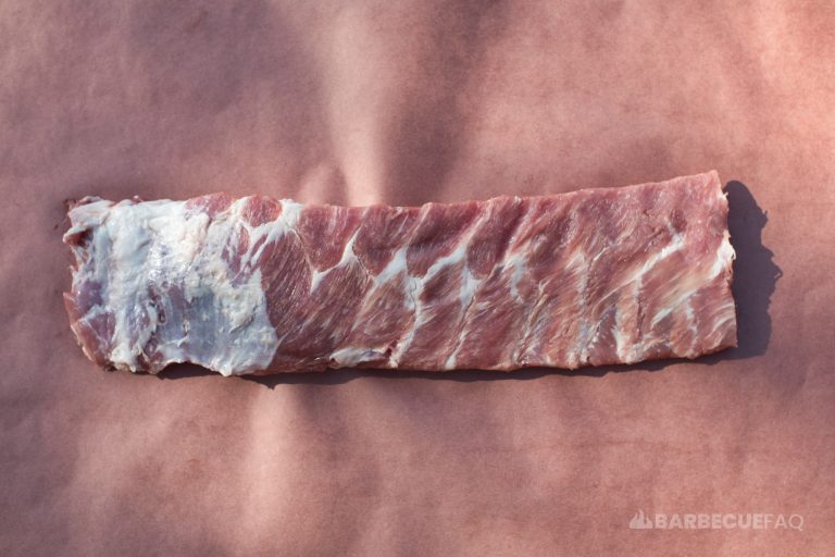 how to trim spare ribs to a St. Louis cut