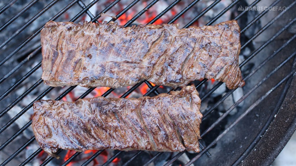 skirt steak cooked