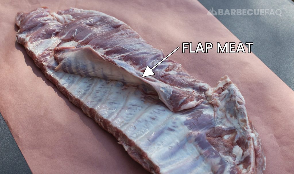 spare rib flap meat location