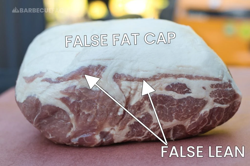 false fat cap side