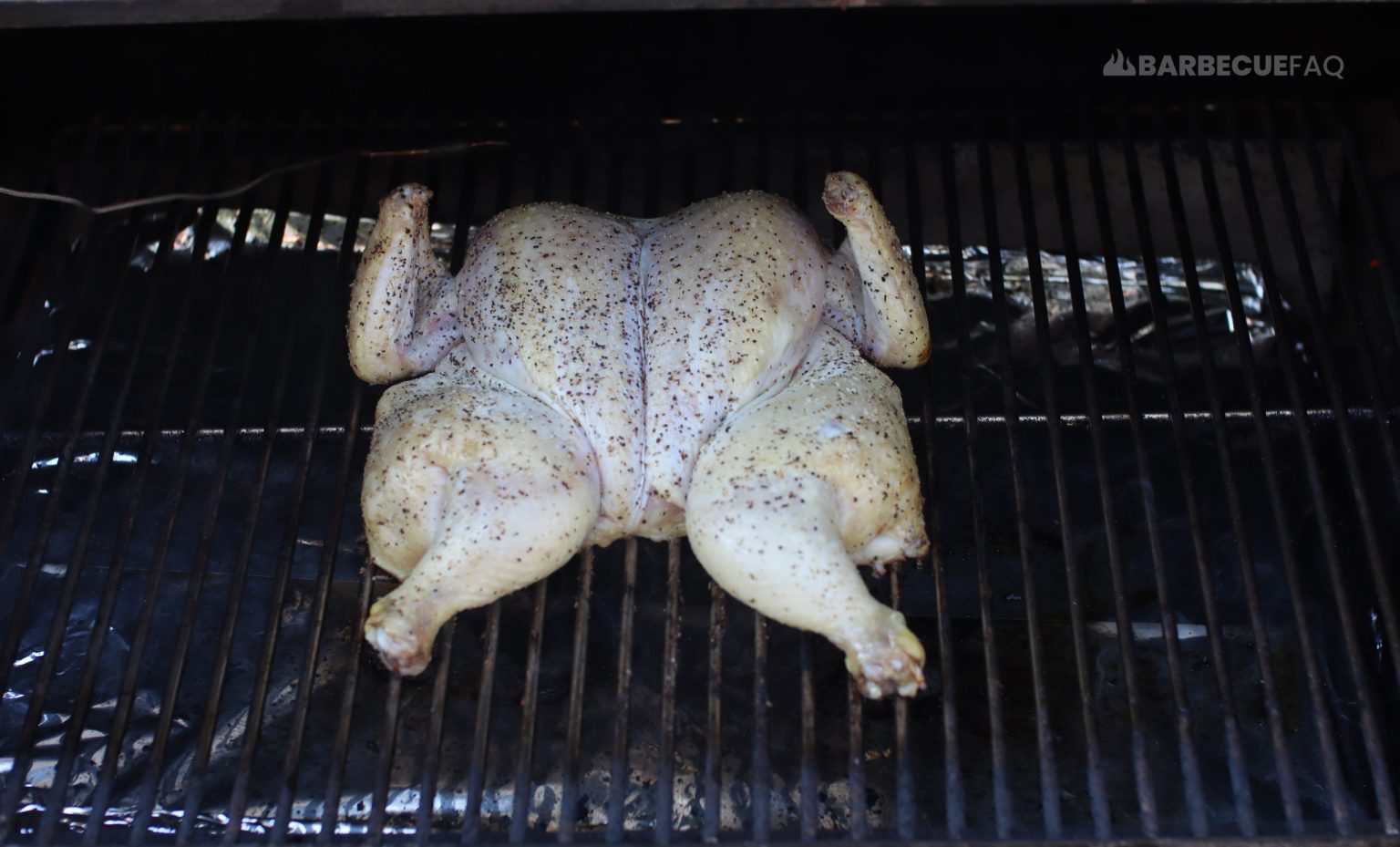Smoked Spatchcocked Chicken on a Pellet Grill Simple Recipe Barbecue FAQ