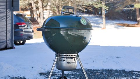 how to clean a charcoal grill