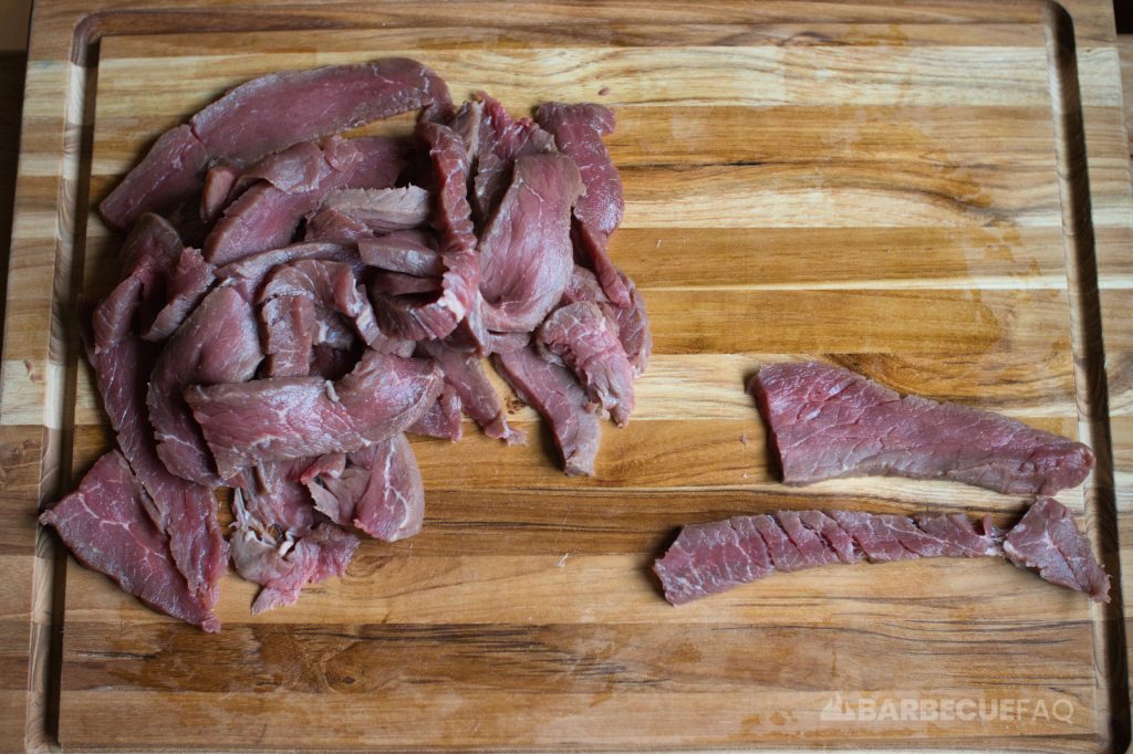 jerky sliced