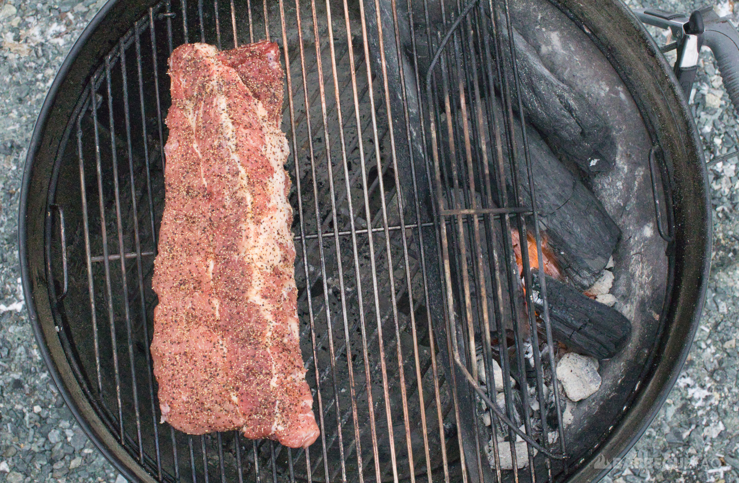 no wrap ribs on smoker