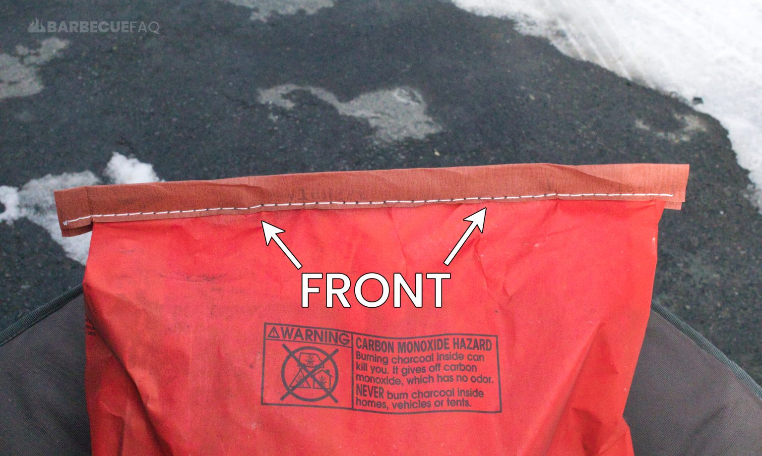 How to Open a Bag of Charcoal With and Without a Knife Barbecue FAQ