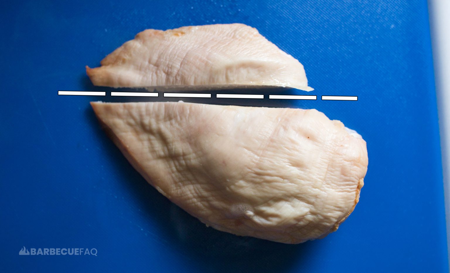 How To Cut Chicken Breast Against The Grain Barbecue FAQ   Chicken Breast Separated At Tendon 1536x932 