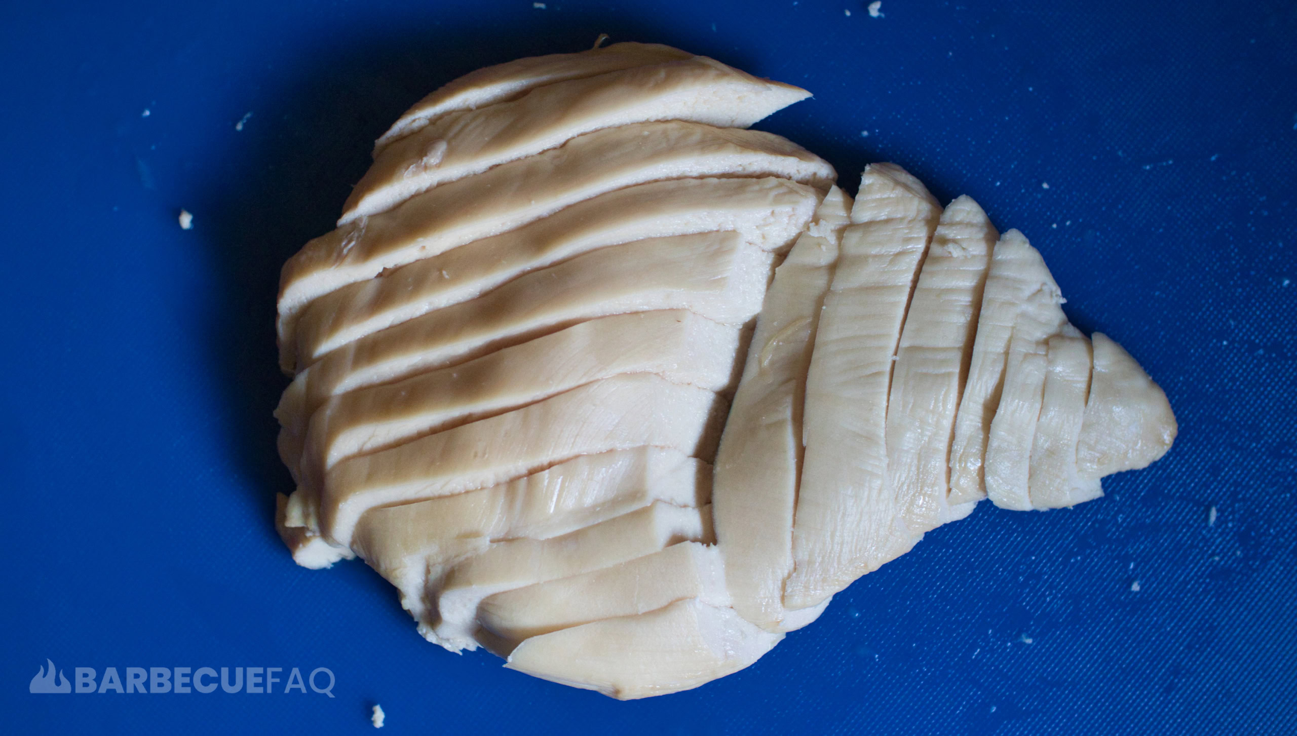 chicken sliced realistically