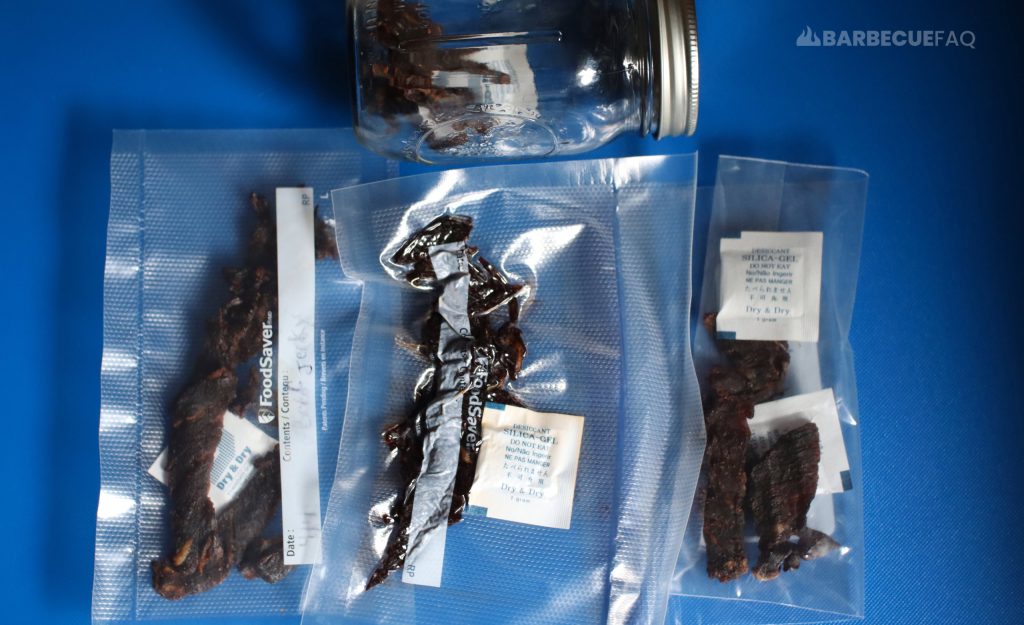 how to store homemade beef jerky