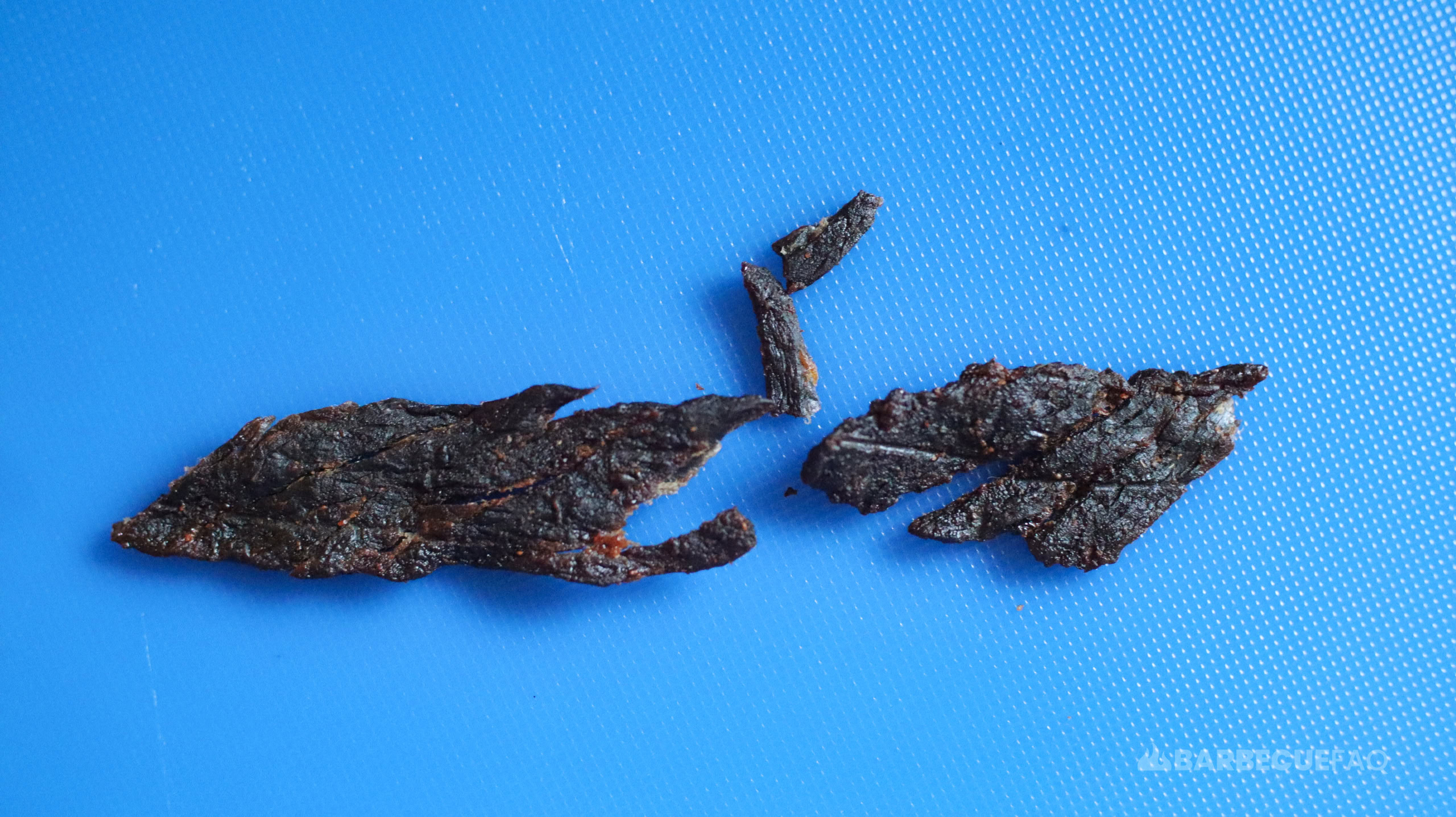 overdried beef jerky