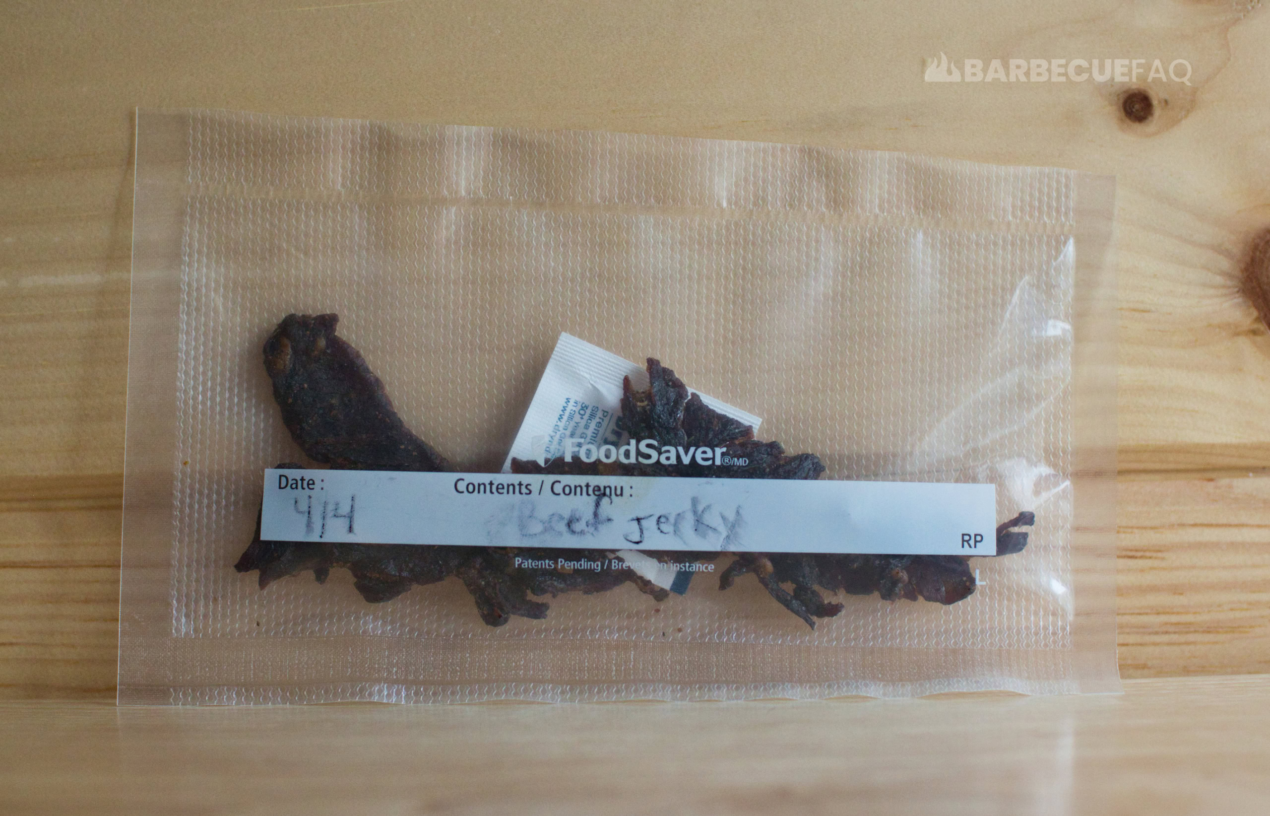 sealed beef jerky