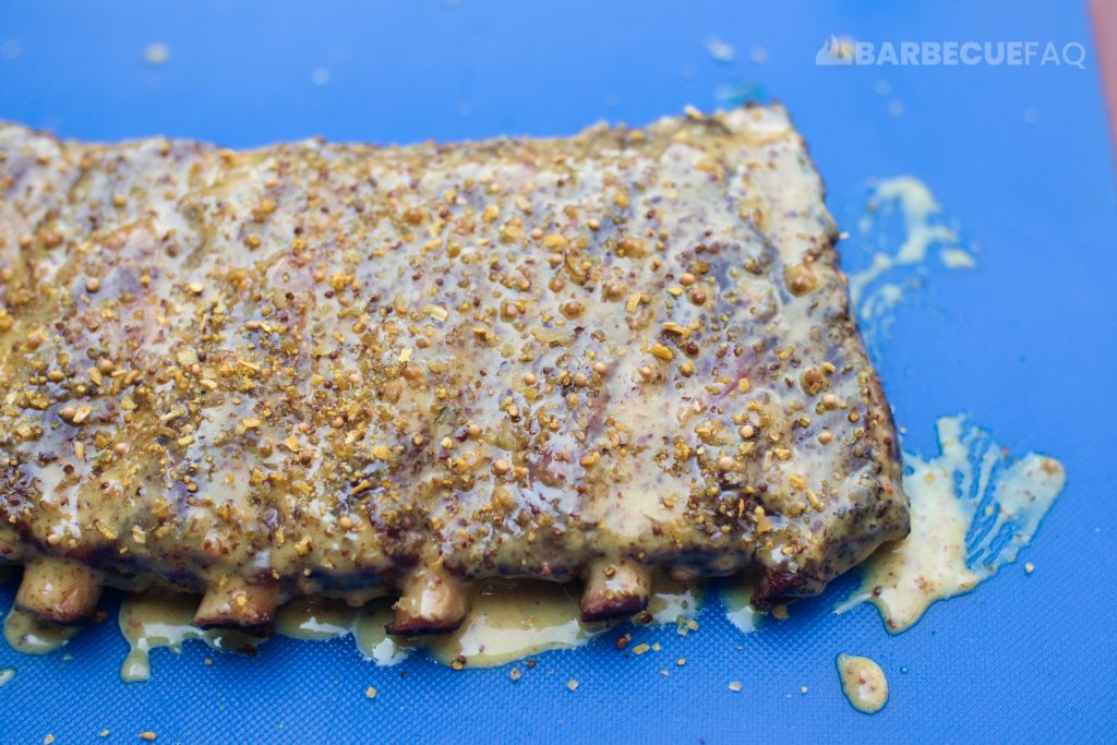 fall off the bone honey mustard ribs