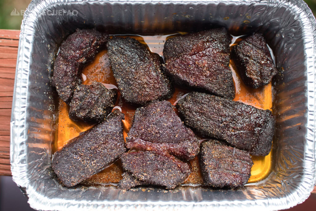 wrapping poor mans burnt ends