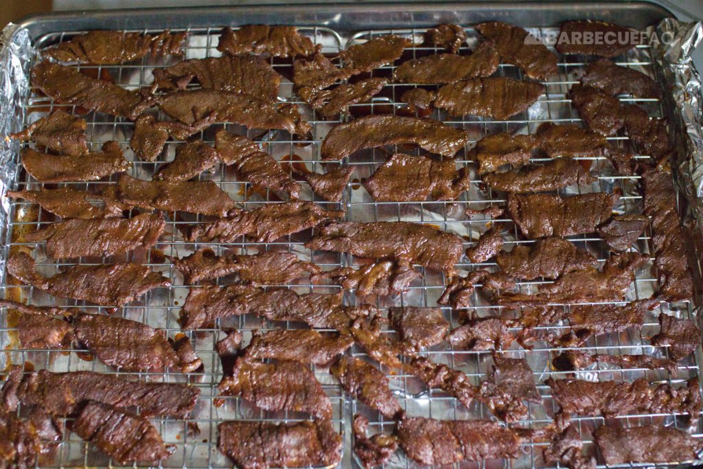 cooked beef jerky