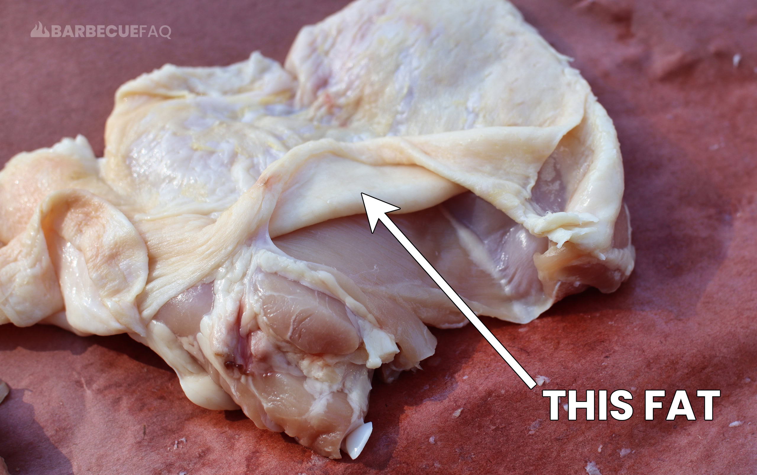 chicken thigh skin fat