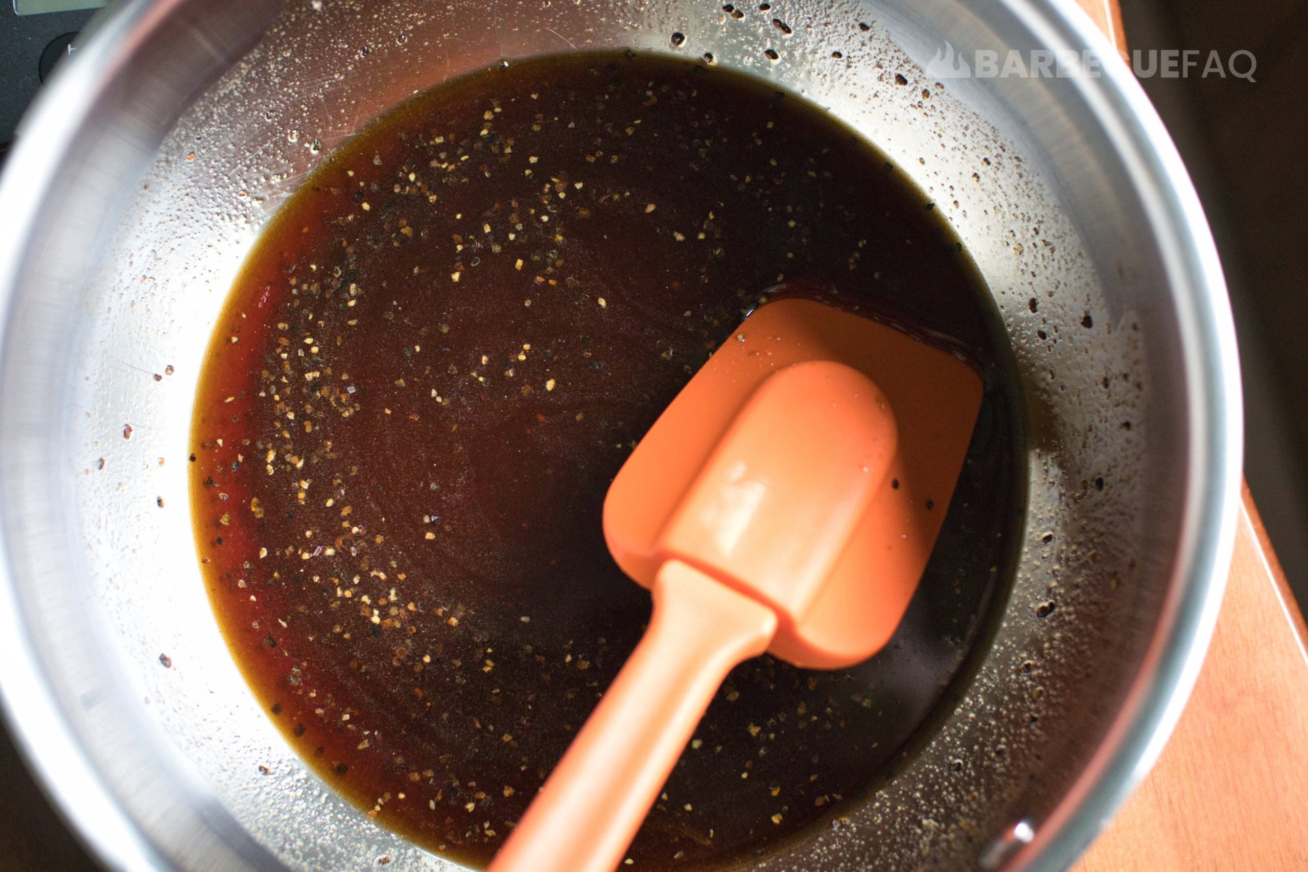 combine honey in marinade