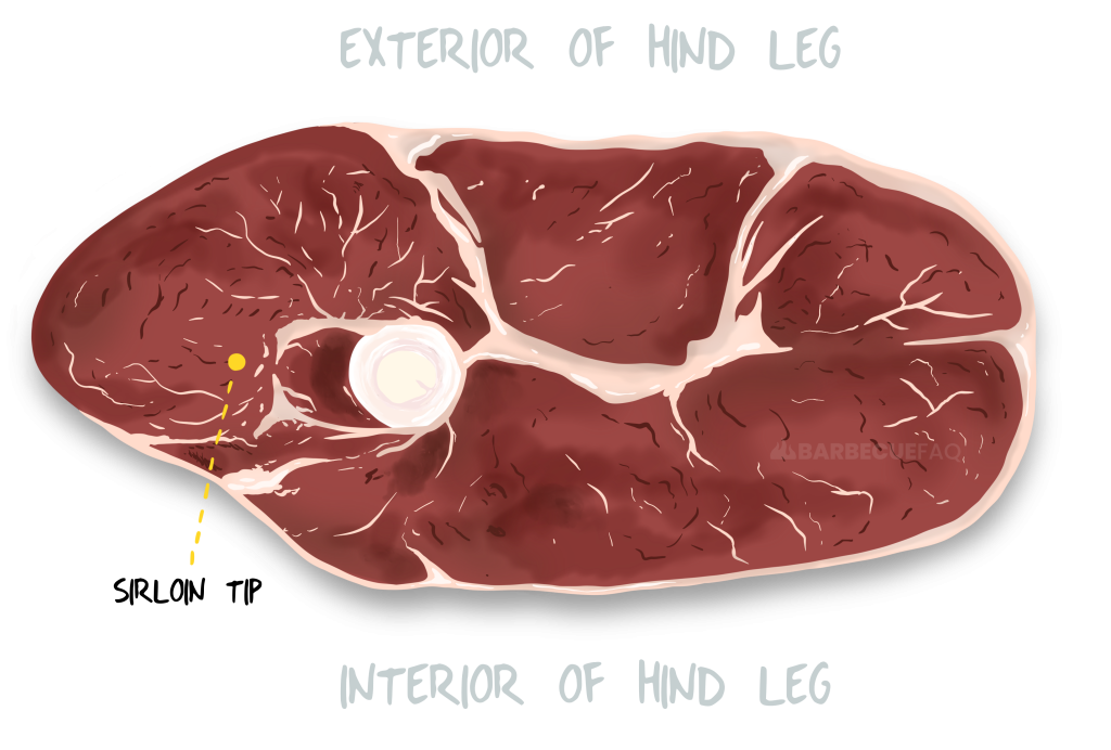 sirloin tip location