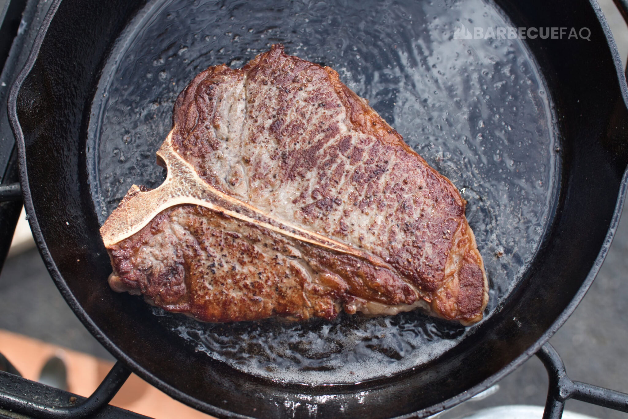 Pan Seared T-bone Steak: Easy, Simple Recipe - Barbecue FAQ