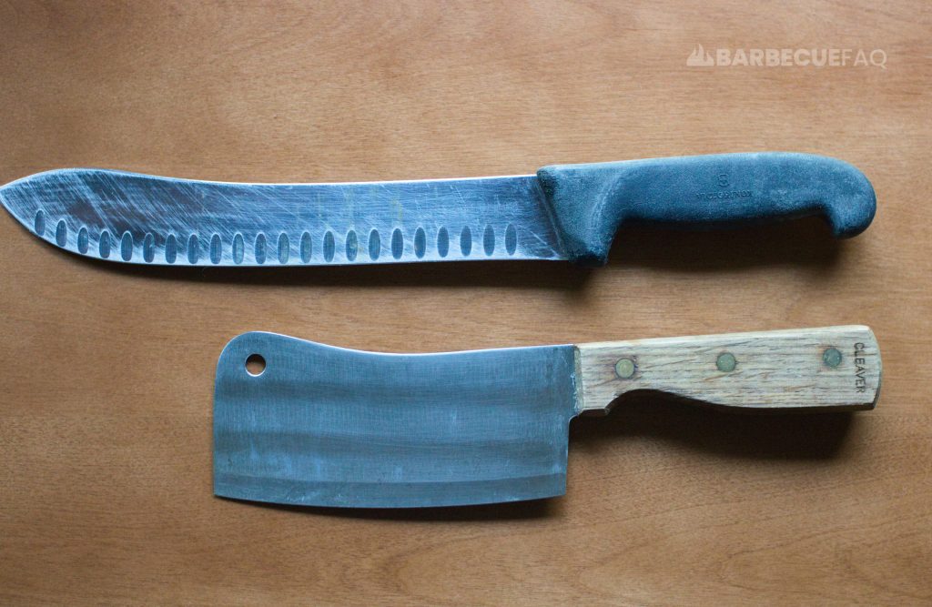 butcher knife vs cleaver