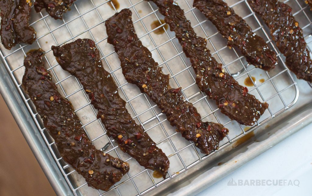 heat treating beef jerky