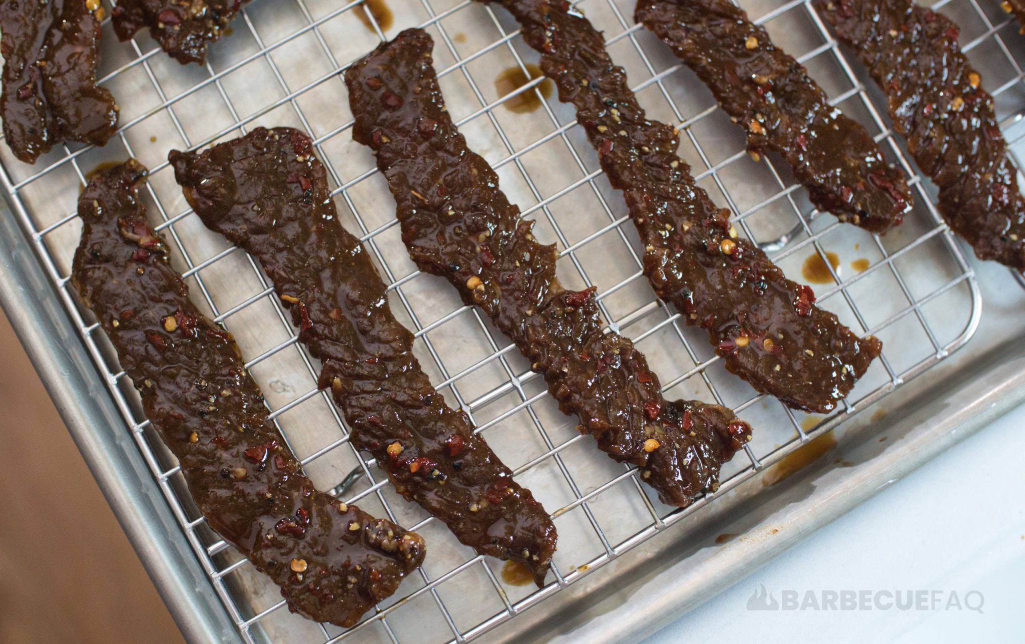 Sweet and Spicy Beef jerky Recipe Howto Guide (with Pictures!) Barbecue FAQ