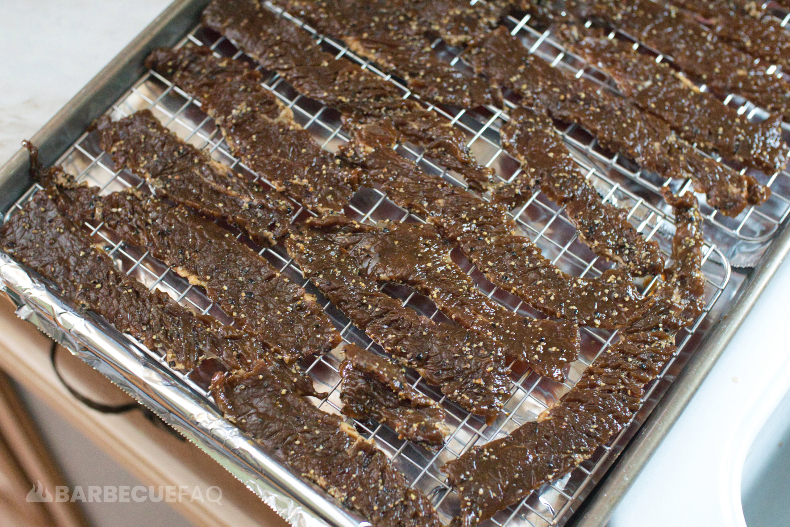 heat treating beef jerky before dehydrating