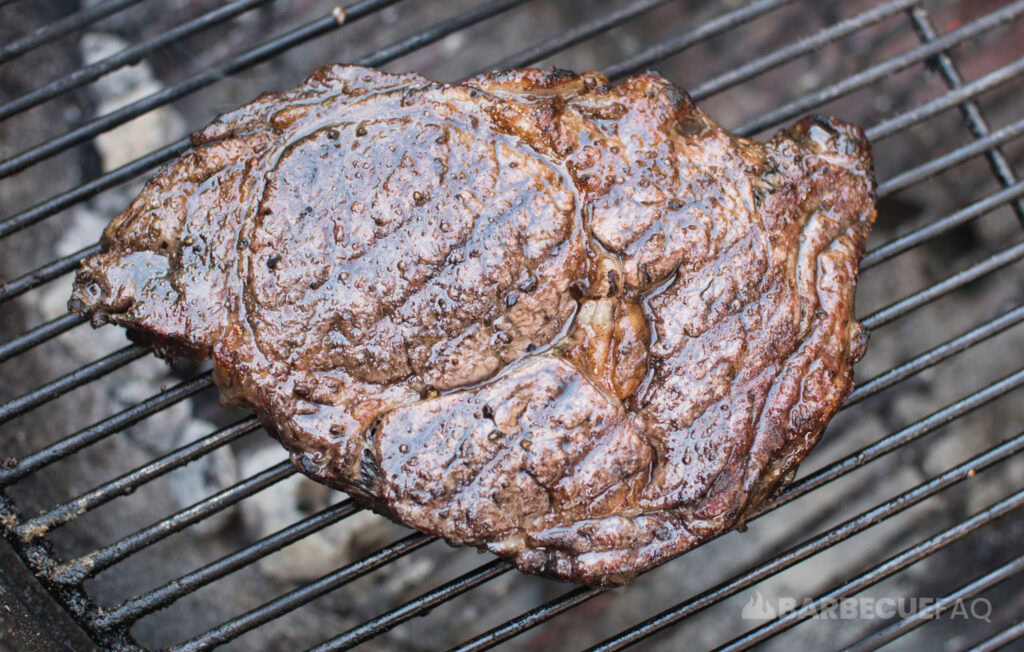 steak after first sear