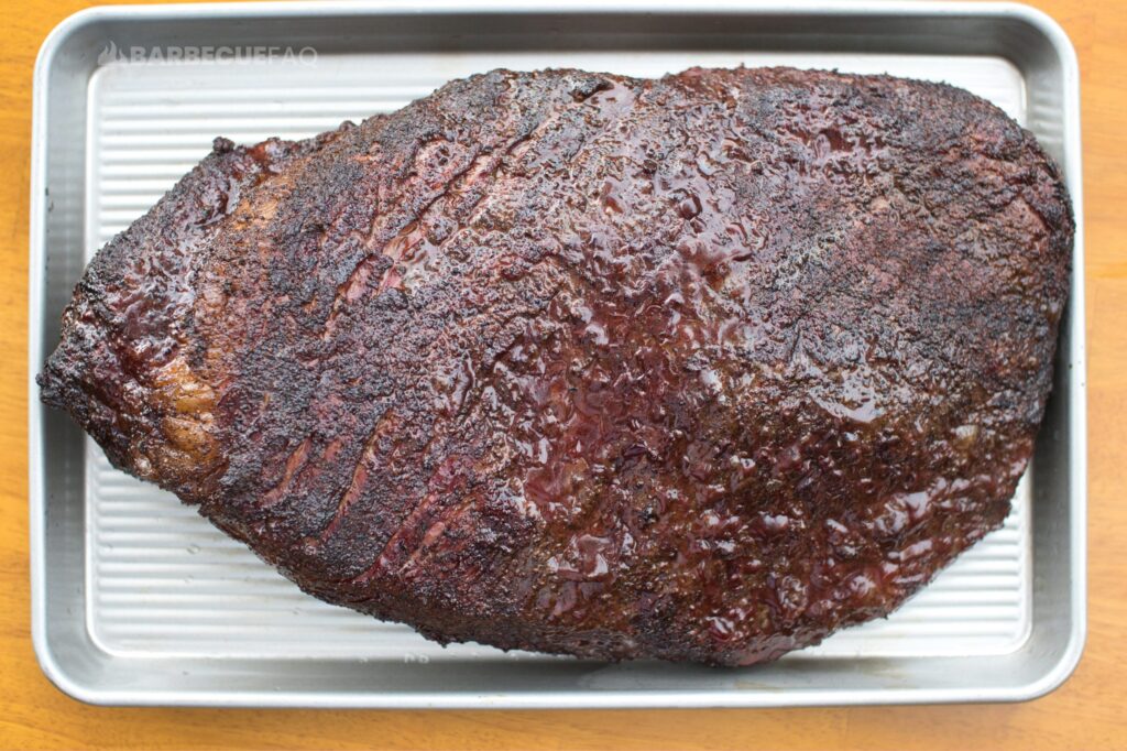 brisket smoked hot and fast