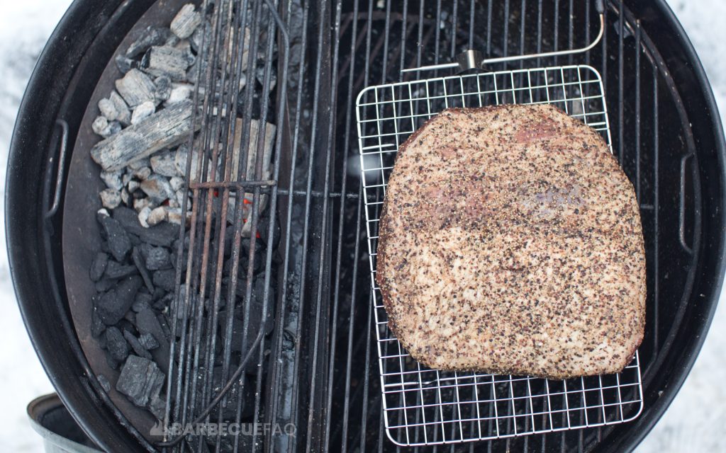 brisket flat fat side up