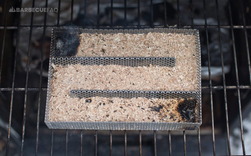 cold smoking maze setup