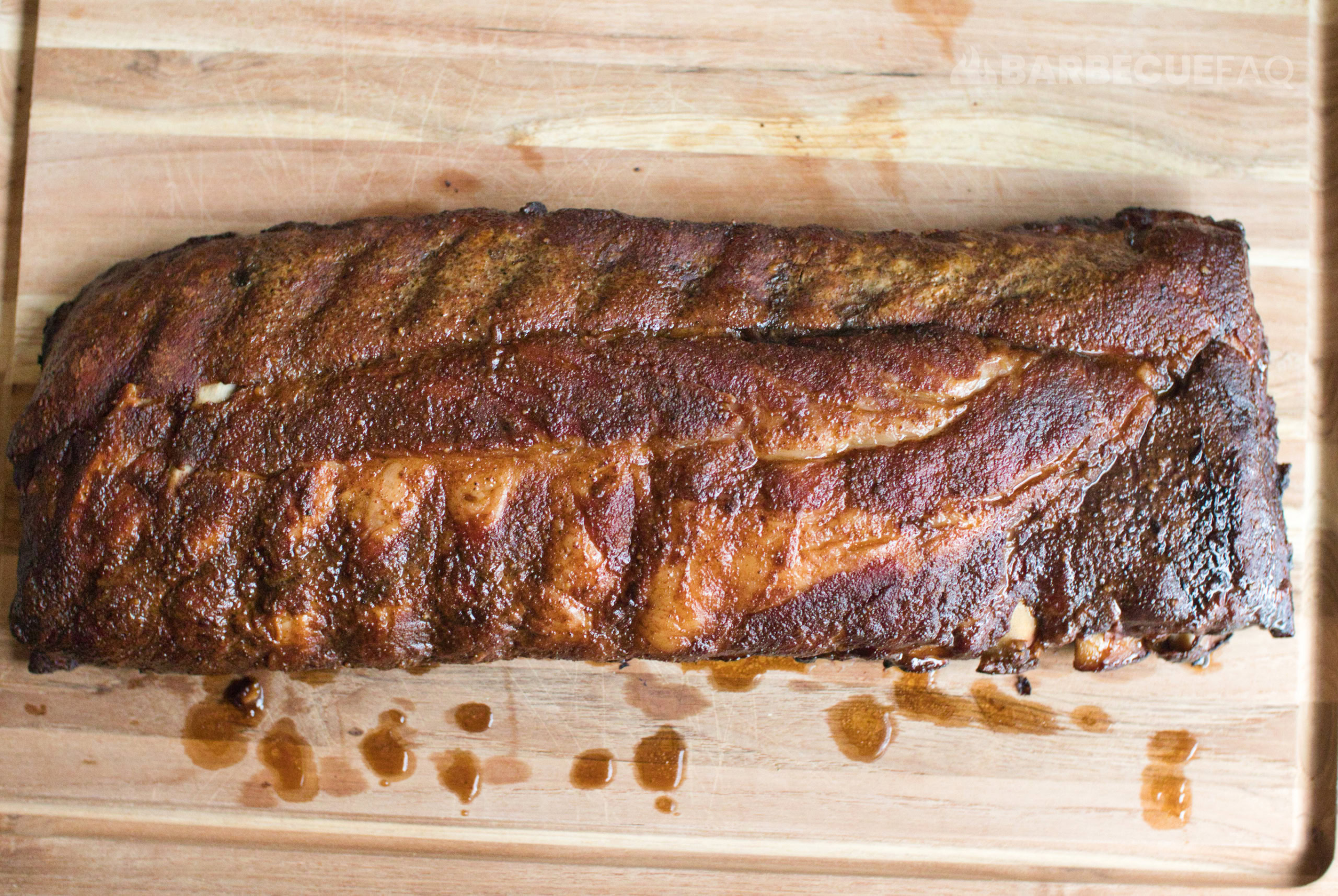 Pork ribs 2024 in electric smoker