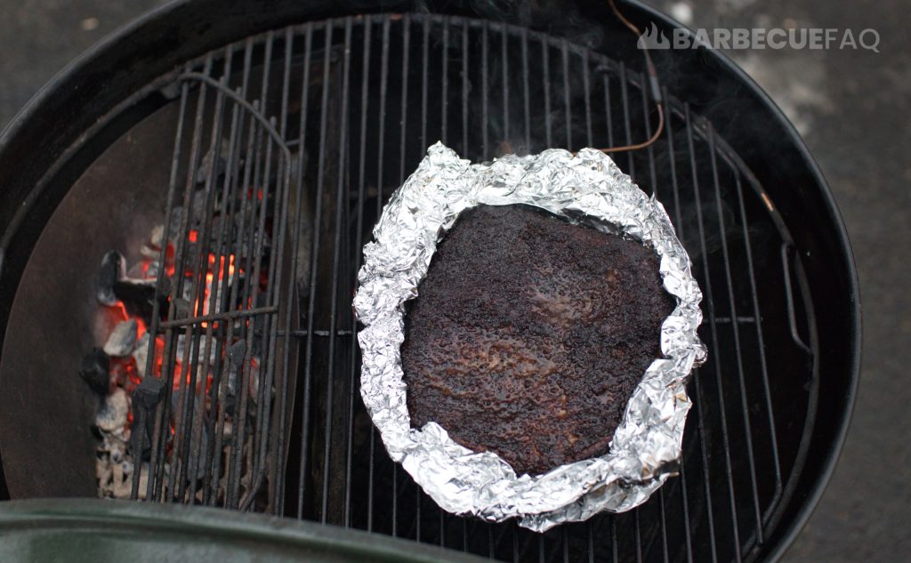 foil boated brisket flat