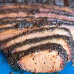 sliced brisket flat