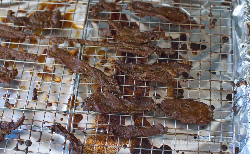 heat treated garlic pepper jerky