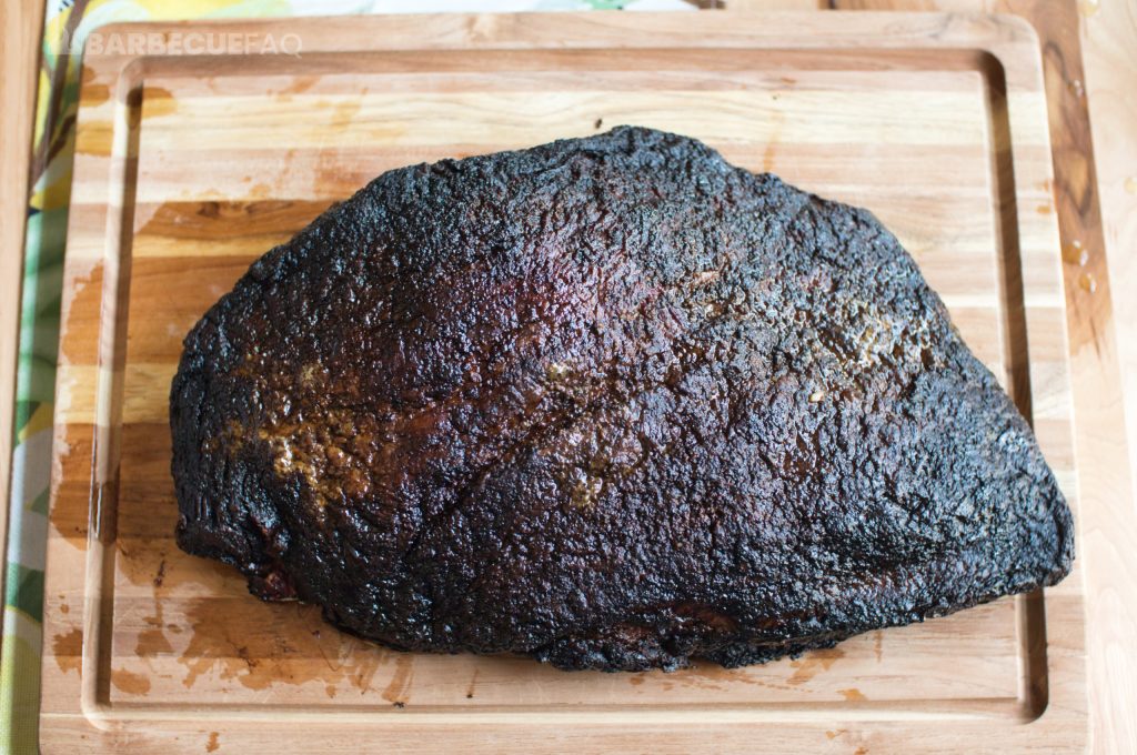 whole brisket reheated