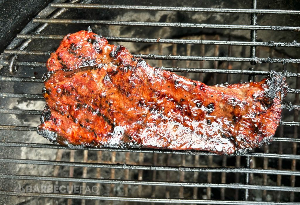 teriyaki steak seared