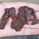 crushed red chili flake beef jerky